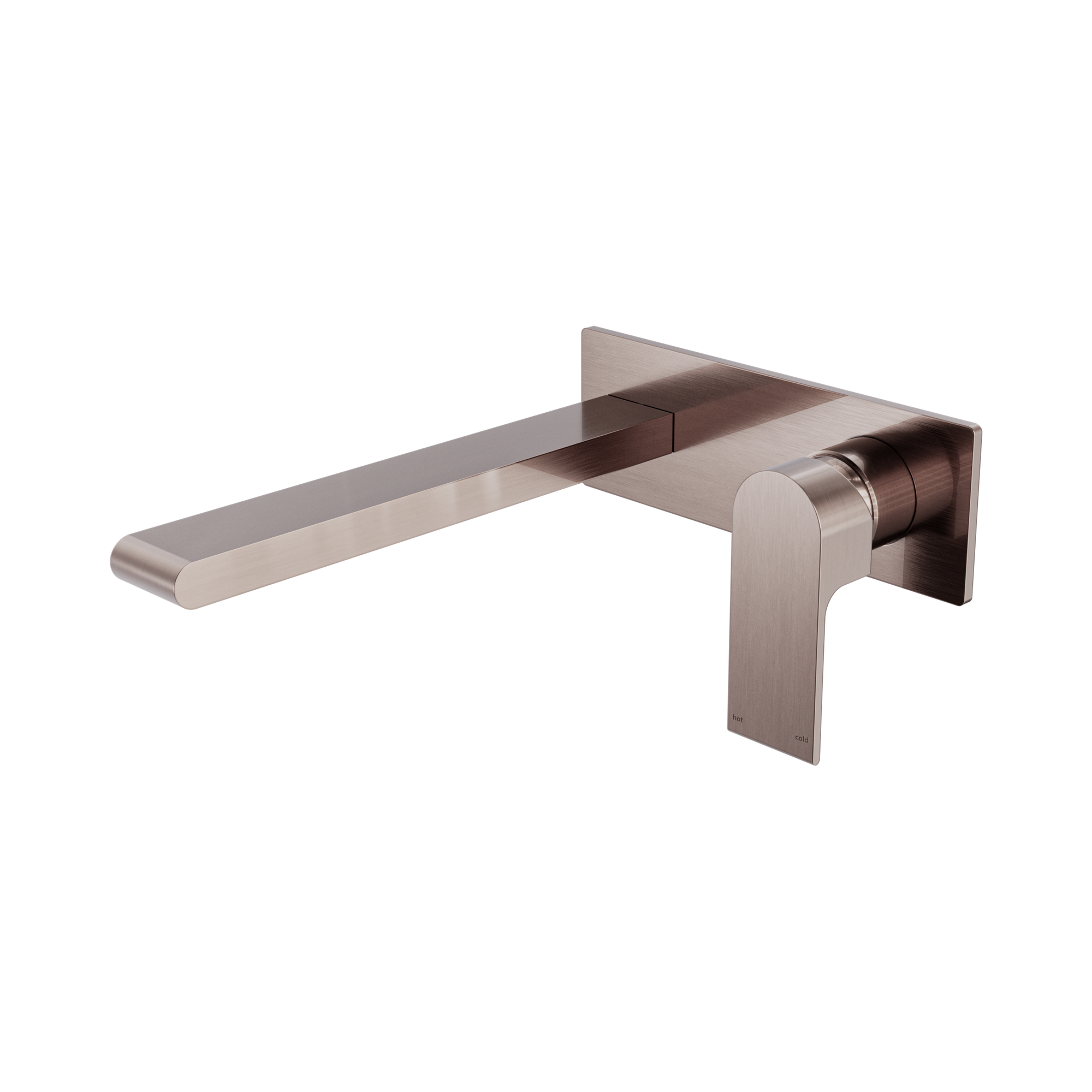 Nero Bianca Wall Mixer Set 230mm, Brushed Bronze