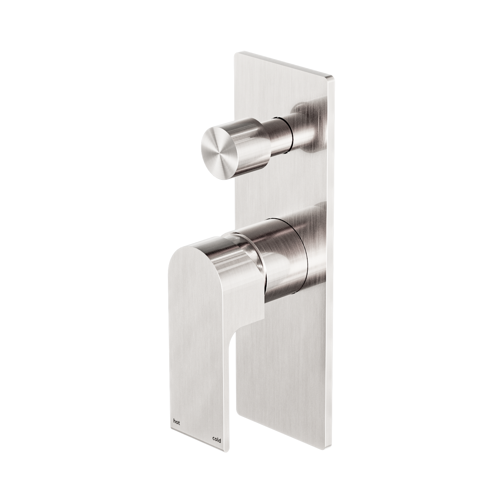 Nero Bianca Diverter Mixer, Brushed Nickel