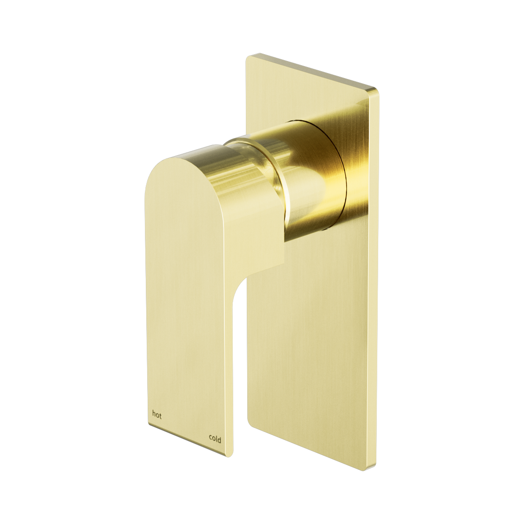 Nero Bianca Wall/Shower Mixer, Brushed Gold