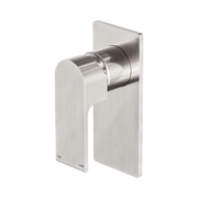 Nero Bianca Wall/Shower Mixer, Brushed Nickel