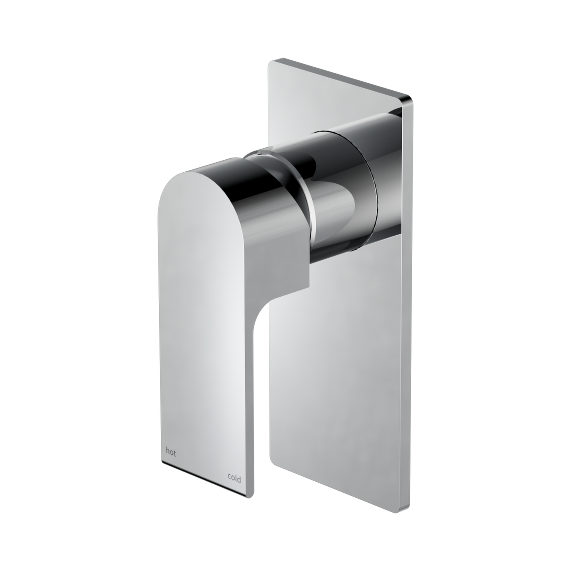 Nero Bianca Wall/Shower Mixer, Chrome