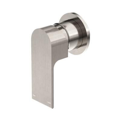 Nero Bianca Shower Mixer 80mm Plate, Brushed Nickel