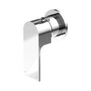 Nero Bianca Wall/Shower Mixer 80mm Plate, Chrome