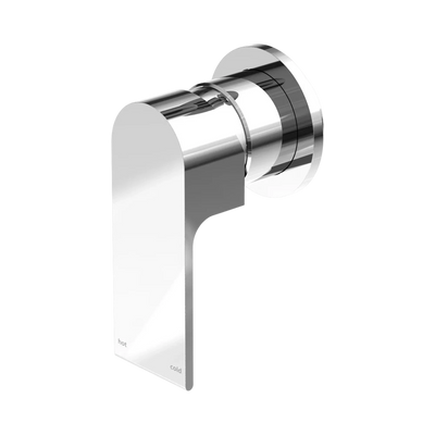 Nero Bianca Shower Mixer 80mm Plate, Chrome