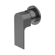 Nero Bianca Wall/Shower Mixer 80mm Plate, Gun Metal