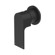 Nero Bianca Wall/Shower Mixer 80mm Plate, Matte Black