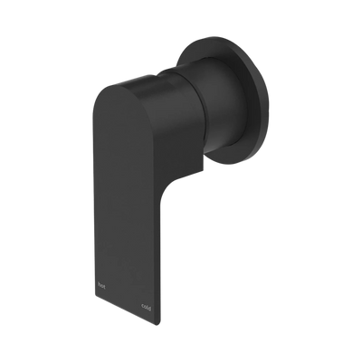 Nero Bianca Shower Mixer 80mm Plate, Matte Black