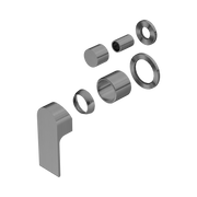 Nero Bianca Diverter Mixer Separate Back Plate Trim Kits Only, Gun Metal