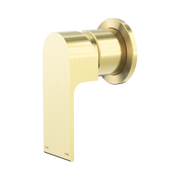 Nero Bianca Wall/Shower Mixer 60mm Plate, Brushed Gold