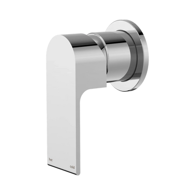 Nero Bianca Shower Mixer 60mm Plate, Chrome