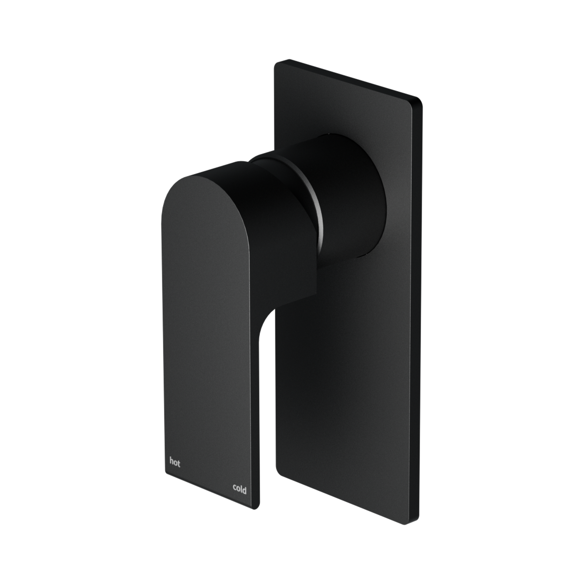 Nero Bianca Wall/Shower Mixer, Matte Black