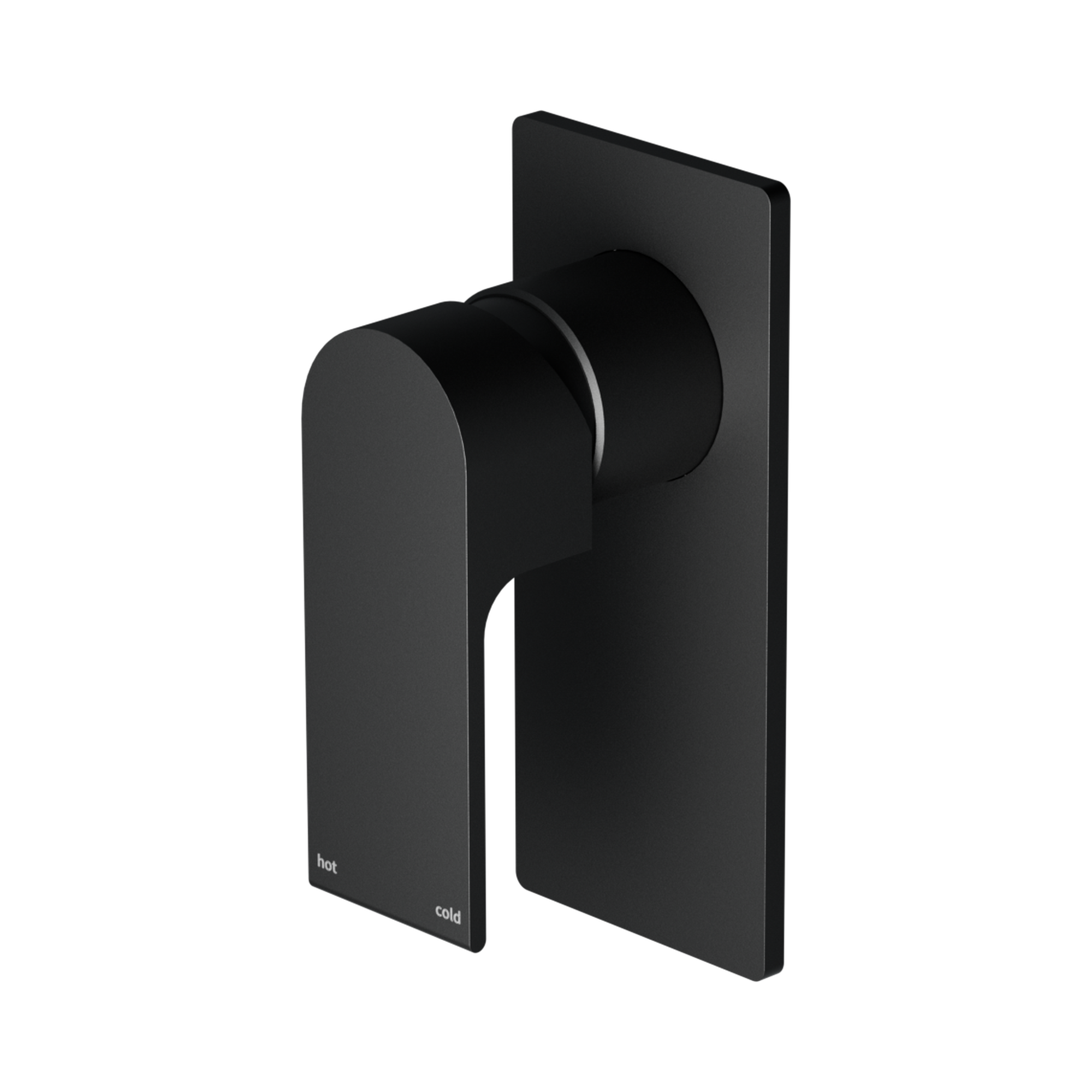 Nero Bianca Wall/Shower Mixer, Matte Black