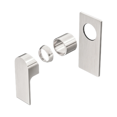 Nero Bianca Shower Mixer Trim Kits Only, Brushed Nickel