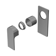 Nero Bianca Wall/Shower Mixer Trim Kits Only, Gun Metal