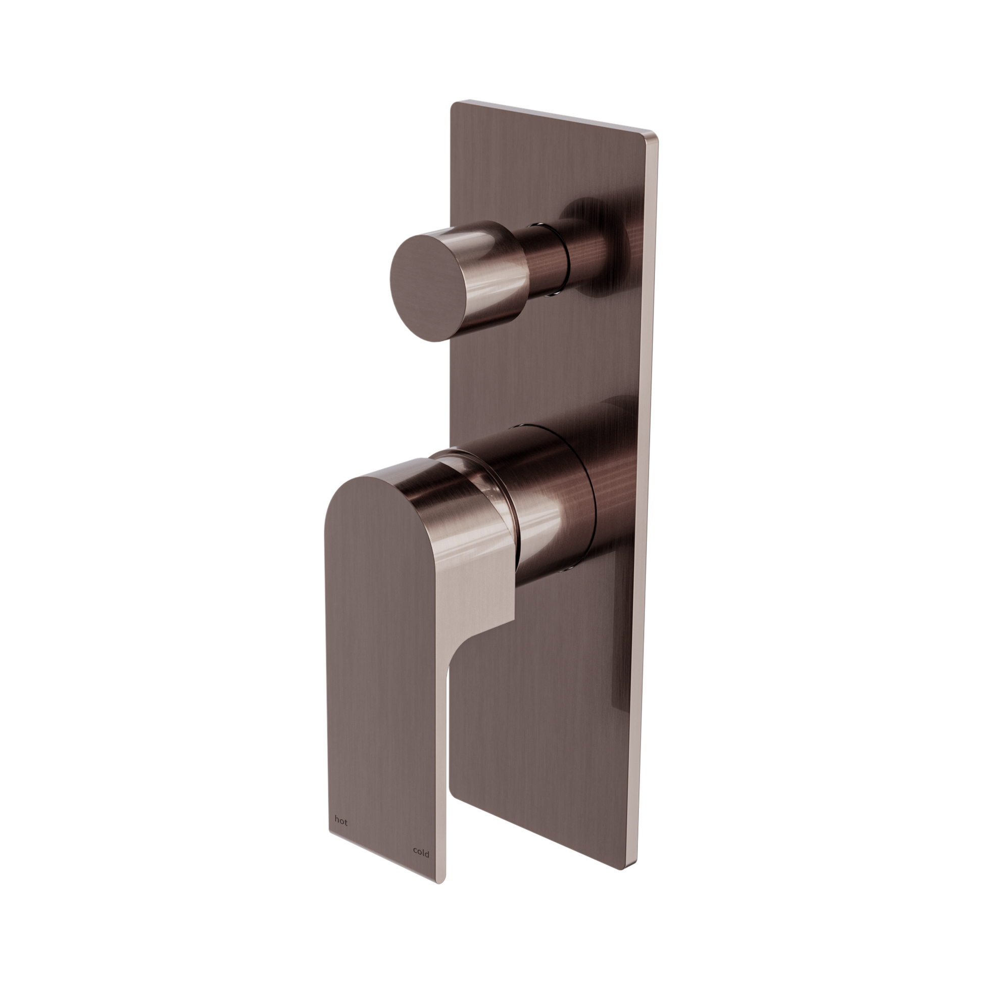 Nero Bianca Diverter Mixer, Brushed Bronze