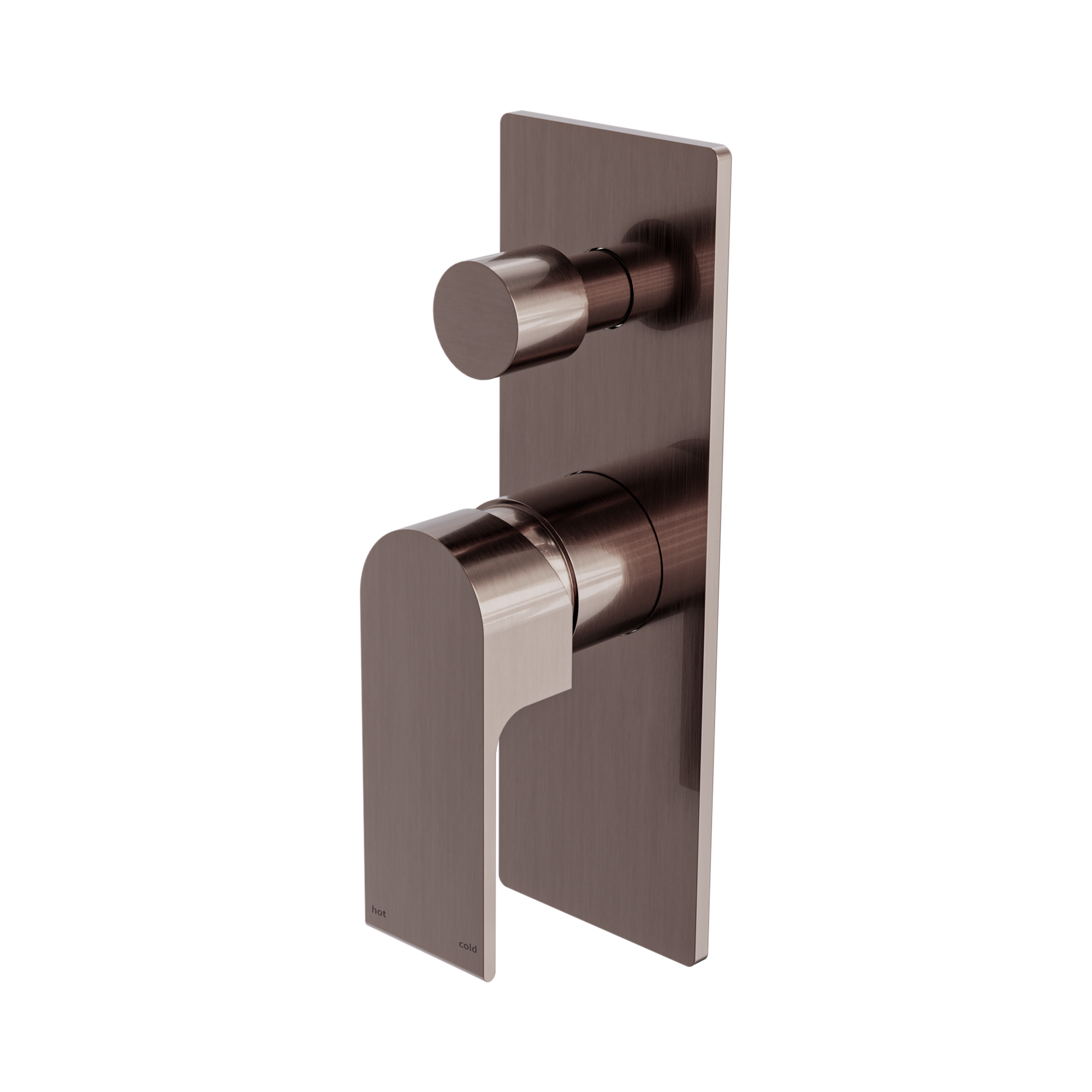 Nero Bianca Diverter Mixer, Brushed Bronze