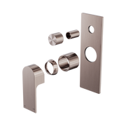 Nero Bianca Diverter Mixer Trim Kits Only, Brushed Bronze