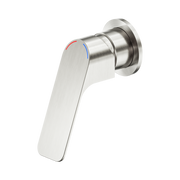 Nero Bianca Care Wall/Shower Mixer 60mm Plate, Brushed Nickel
