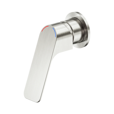 Nero Bianca Care Shower Mixer 60mm Plate, Brushed Nickel