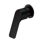 Nero Bianca Care Wall/Shower Mixer 60mm Plate, Matte Black