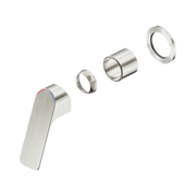 Nero Bianca Care Wall/Shower Mixer 60mm Plate Trim Kits Only, Brushed Nickel