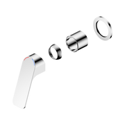 Nero Bianca Care Wall/Shower Mixer 60mm Plate Trim Kits Only, Chrome