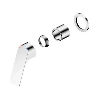 Nero Bianca Care Shower Mixer 60mm Plate Trim Kits Only, Chrome