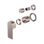 Nero Bianca Diverter Mixer Separate Back Plate Trim Kits Only, Brushed Bronze