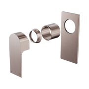 Nero Bianca Wall/Shower Mixer Trim Kits Only, Brushed Bronze
