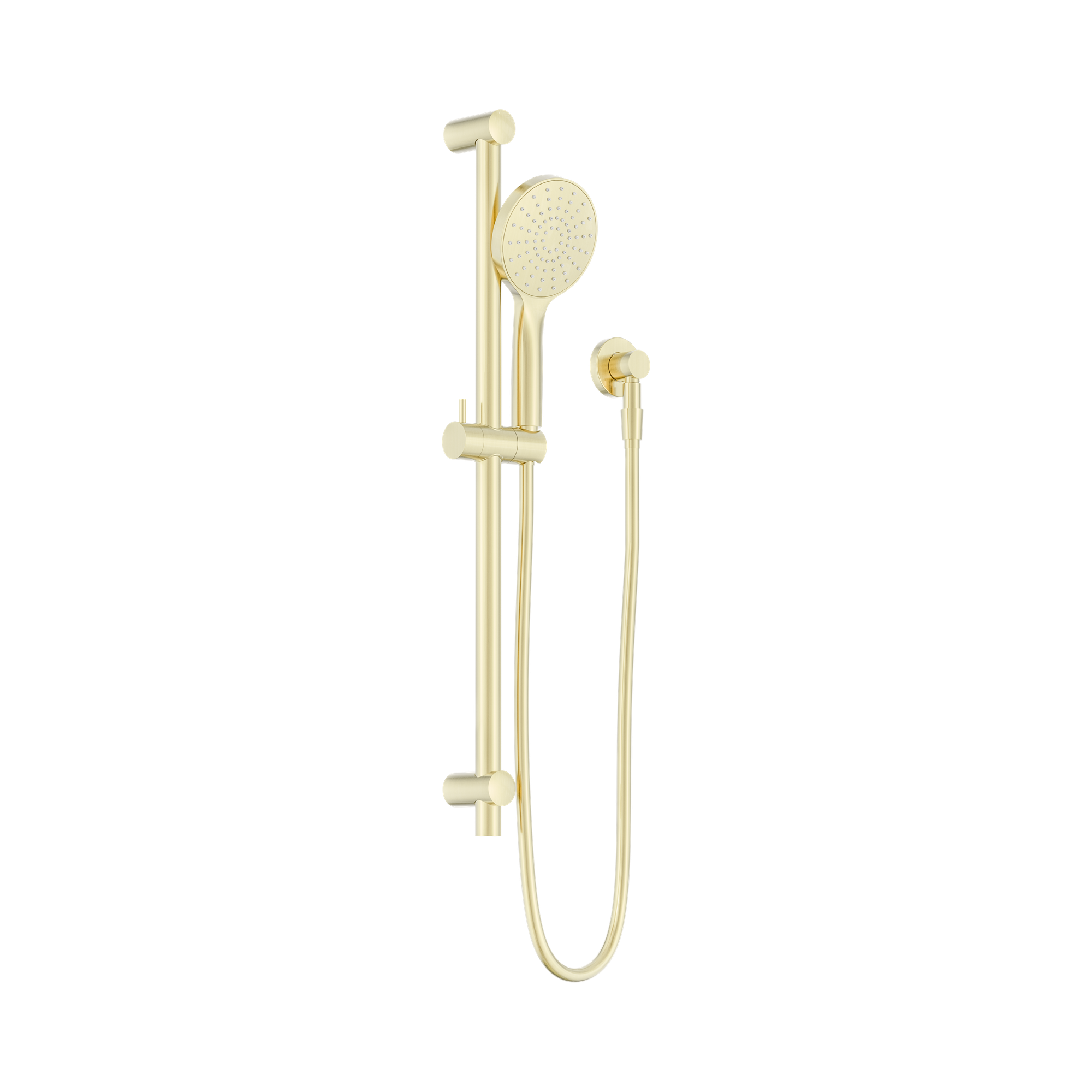 Nero Dolce II Rail Shower, Brushed Gold