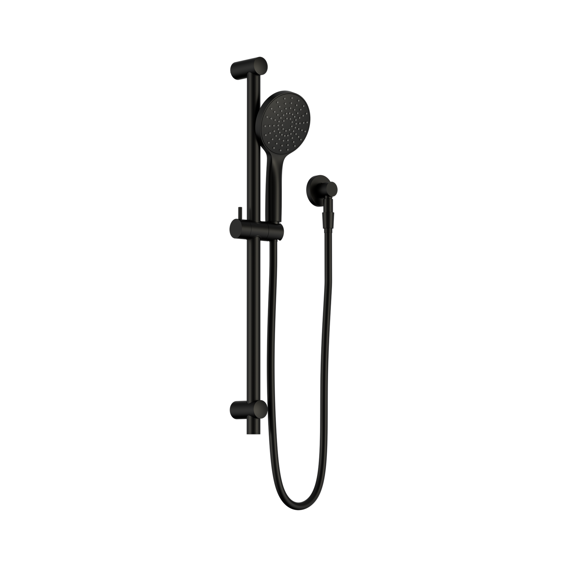 Nero Dolce II Rail Shower, Matte Black