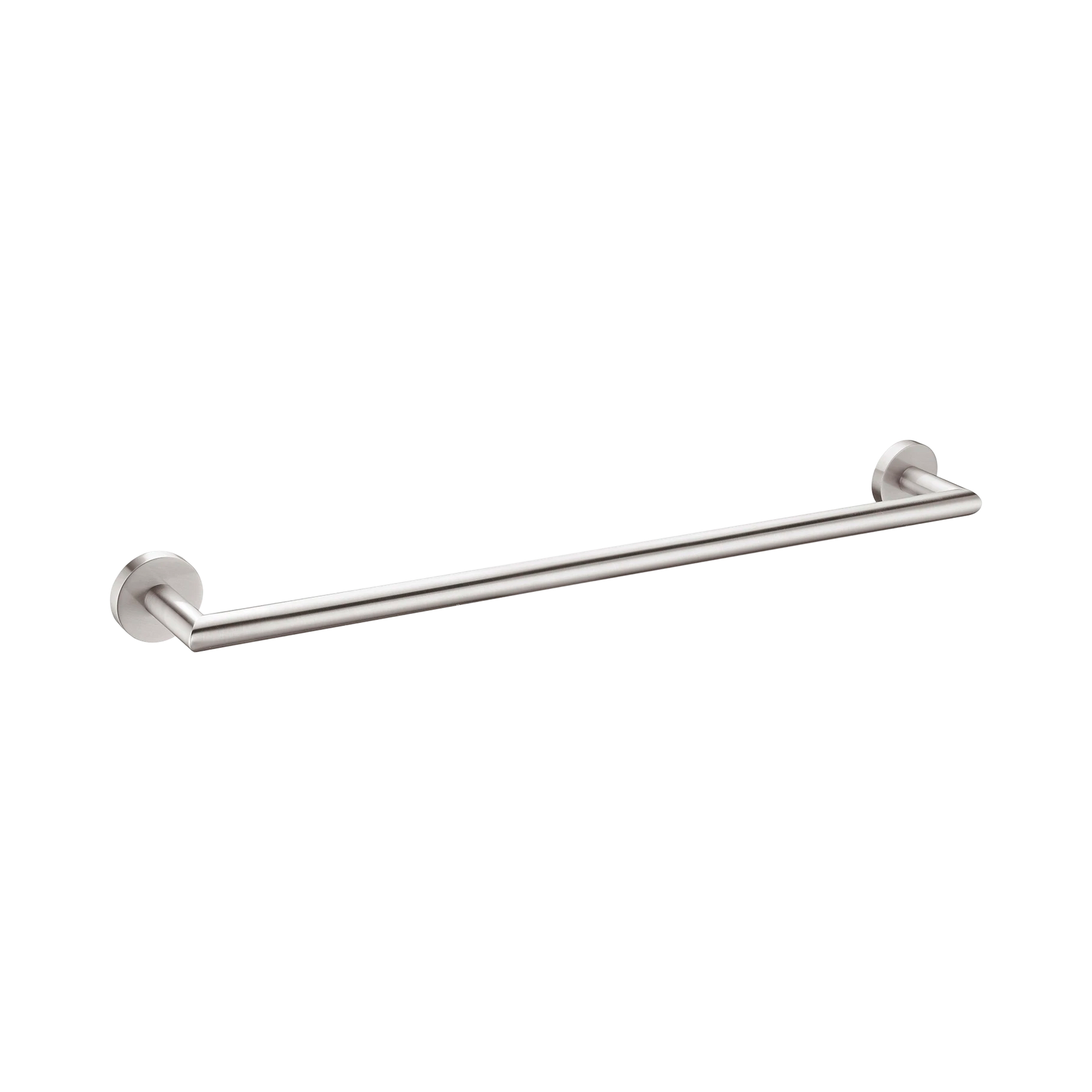 Nero Dolce Single Towel Rail 700mm, Brushed Nickel