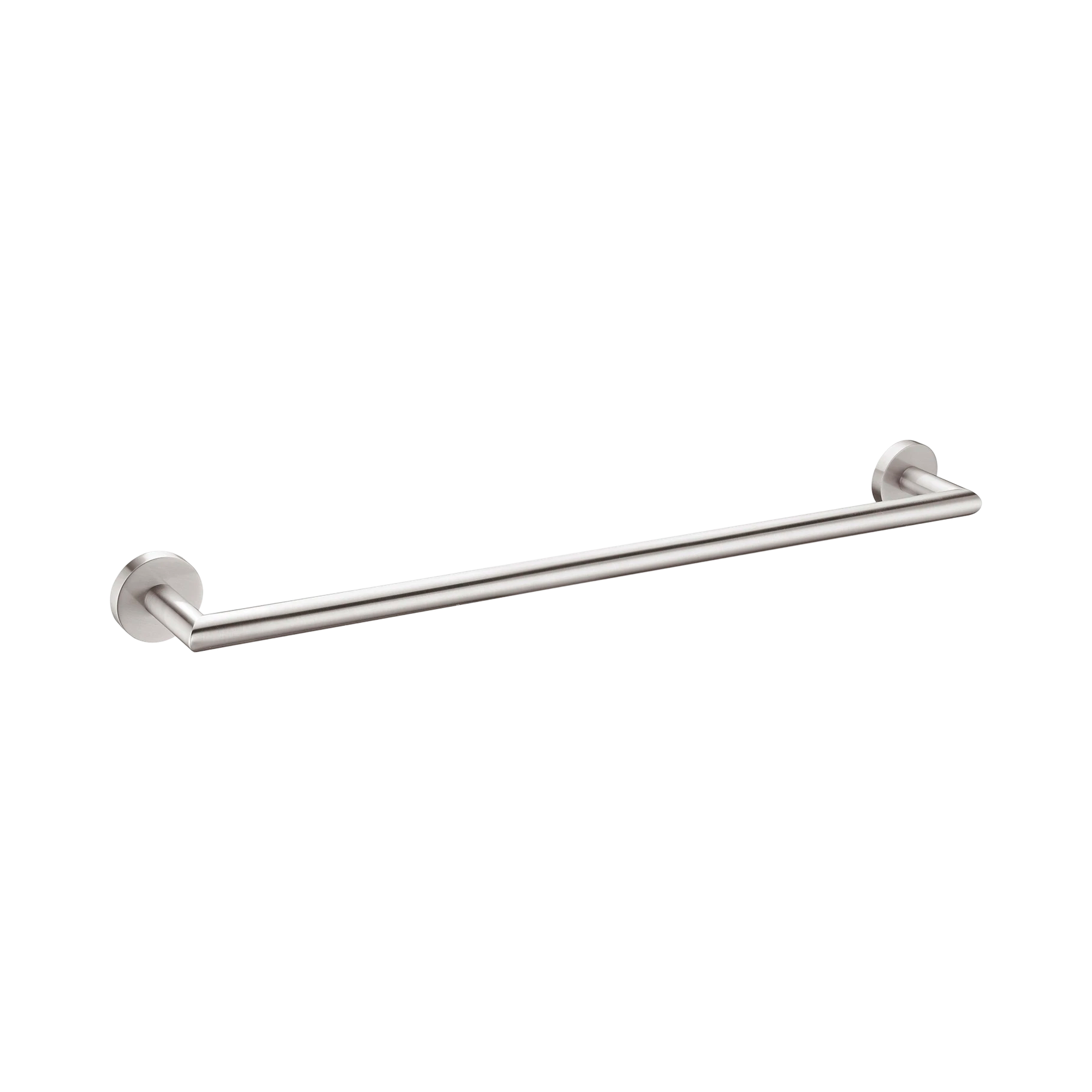 Nero Dolce Single Towel Rail 700mm, Brushed Nickel