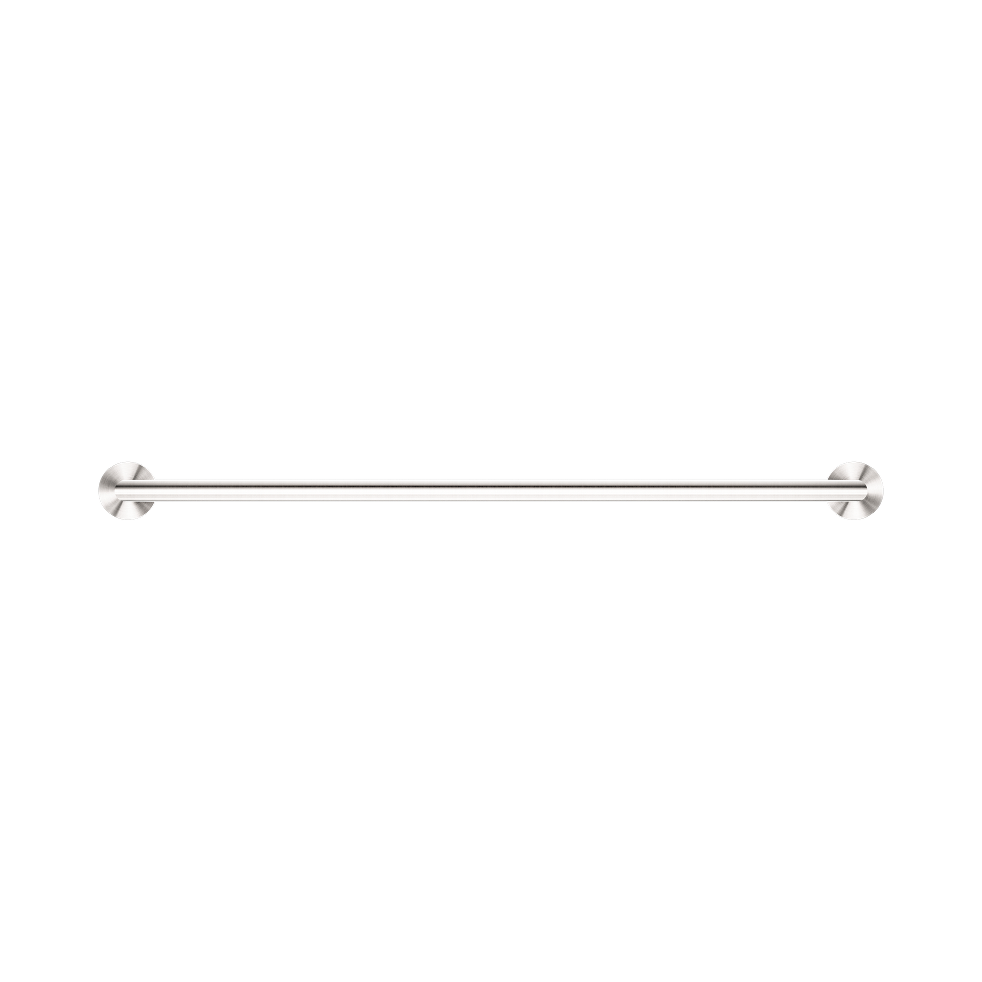 Nero Dolce Single Towel Rail 700mm, Brushed Nickel