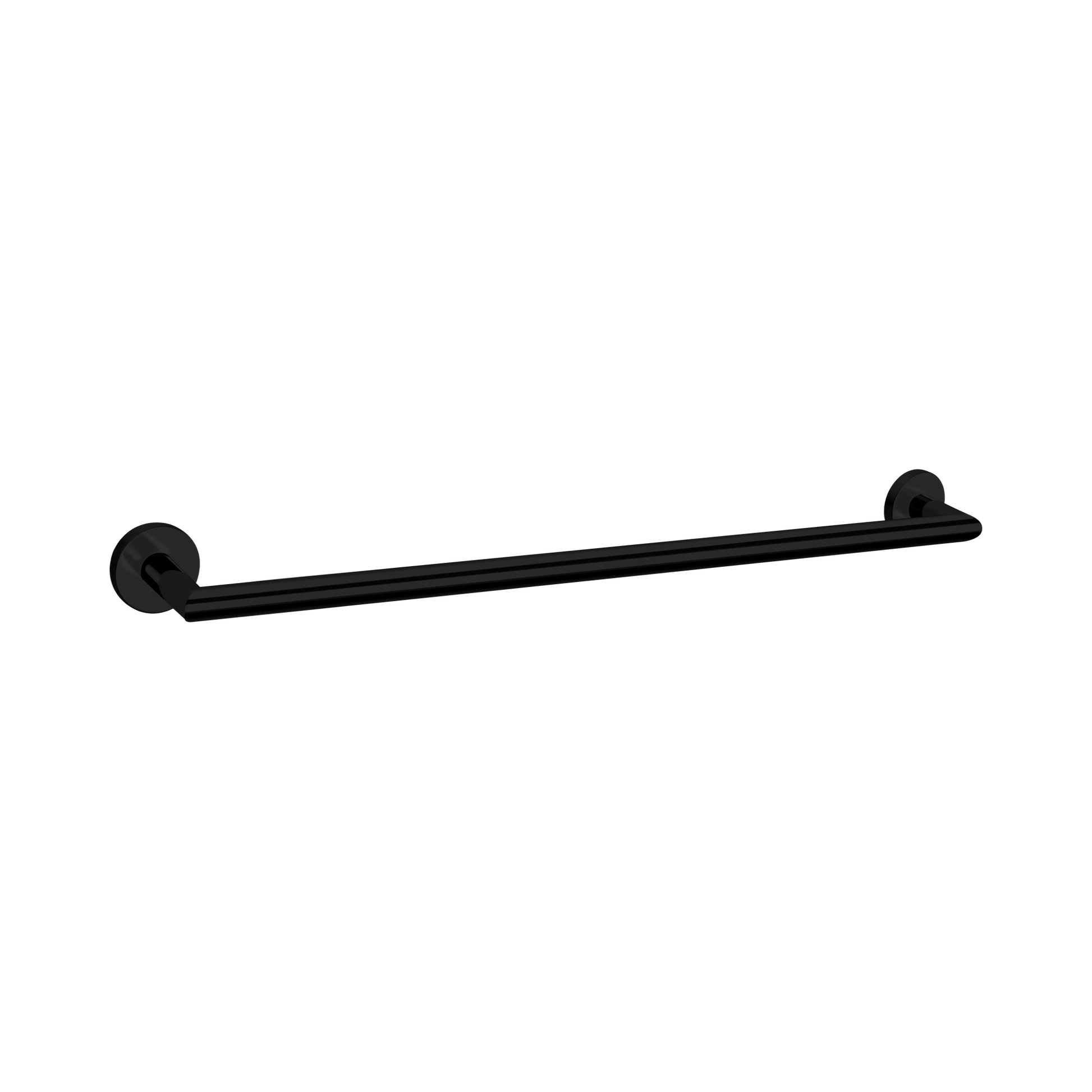 Nero Dolce Single Towel Rail 700mm, Matte Black