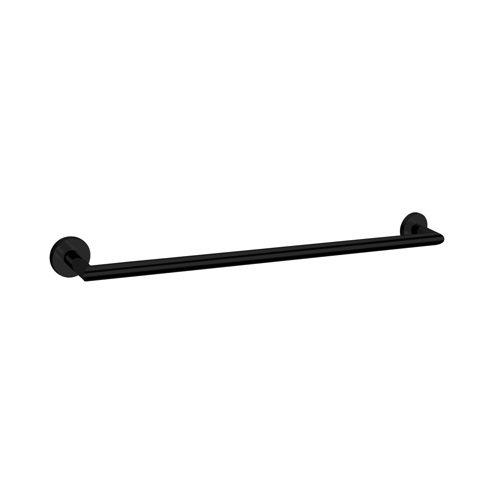 Nero Dolce Single Towel Rail 700mm, Matte Black