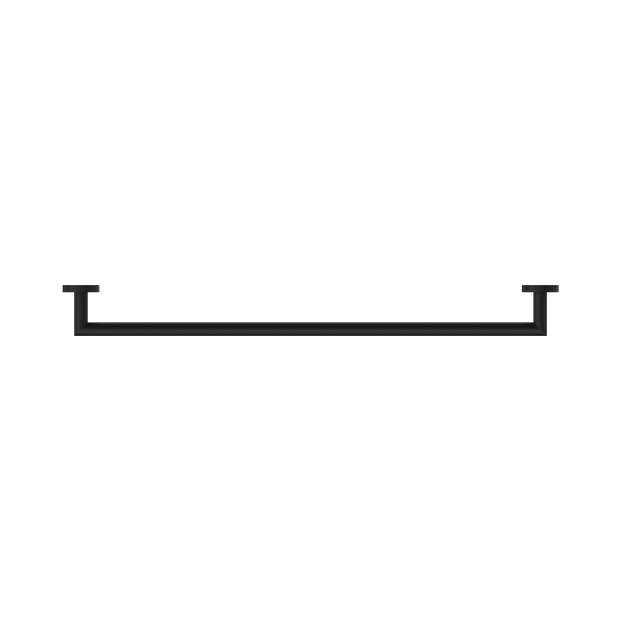 Nero Dolce Single Towel Rail 700mm, Matte Black
