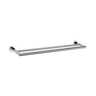 Nero Dolce Double Towel Rail 700mm, Chrome