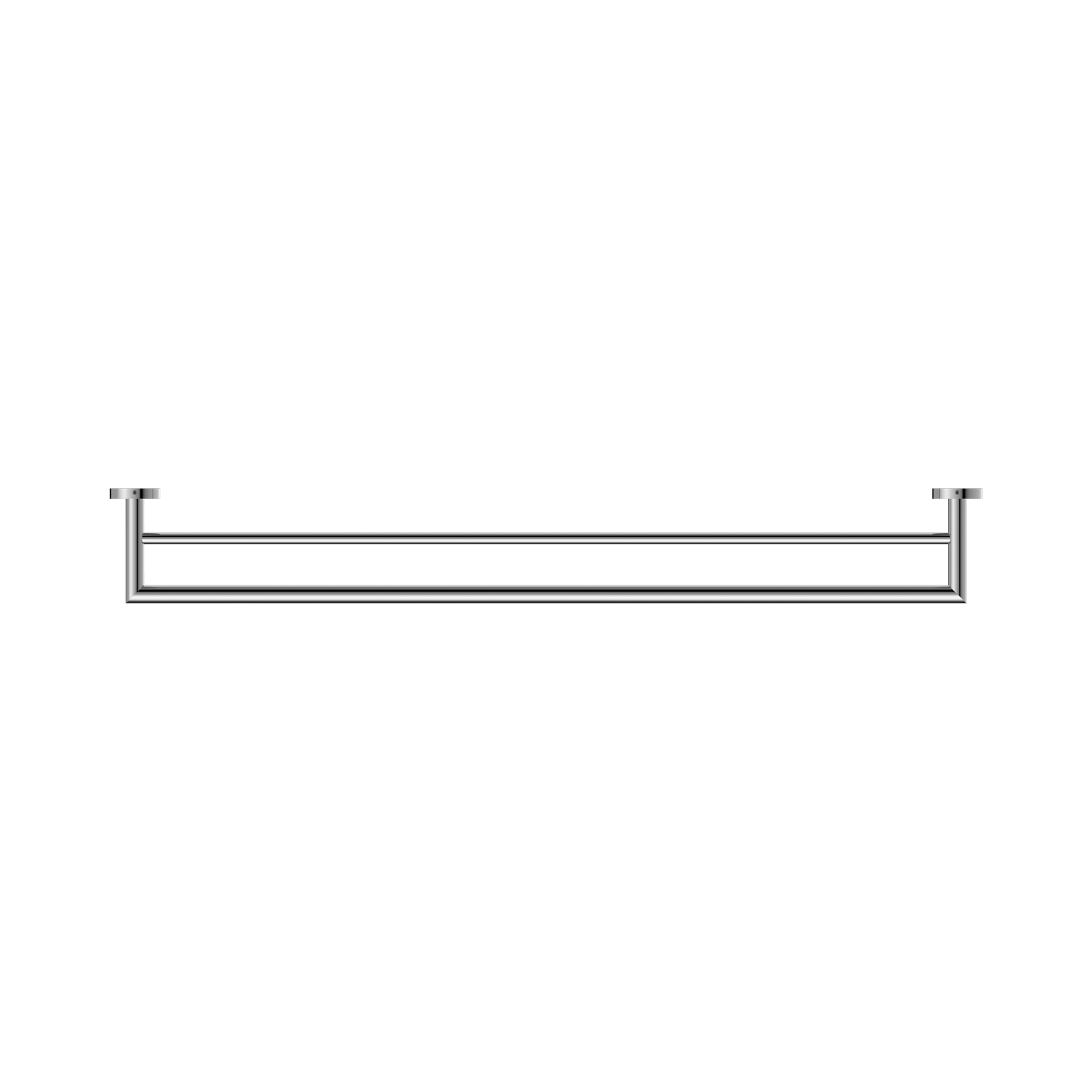 Nero Dolce Double Towel Rail 900mm, Chrome