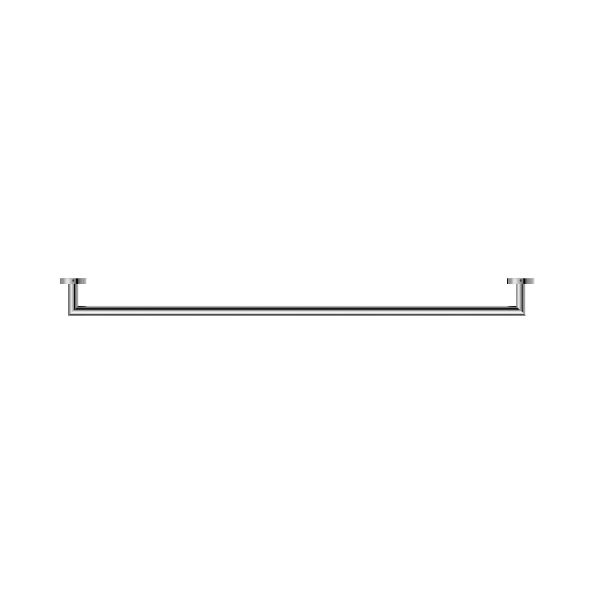 Nero Dolce Single Towel Rail 900mm, Chrome