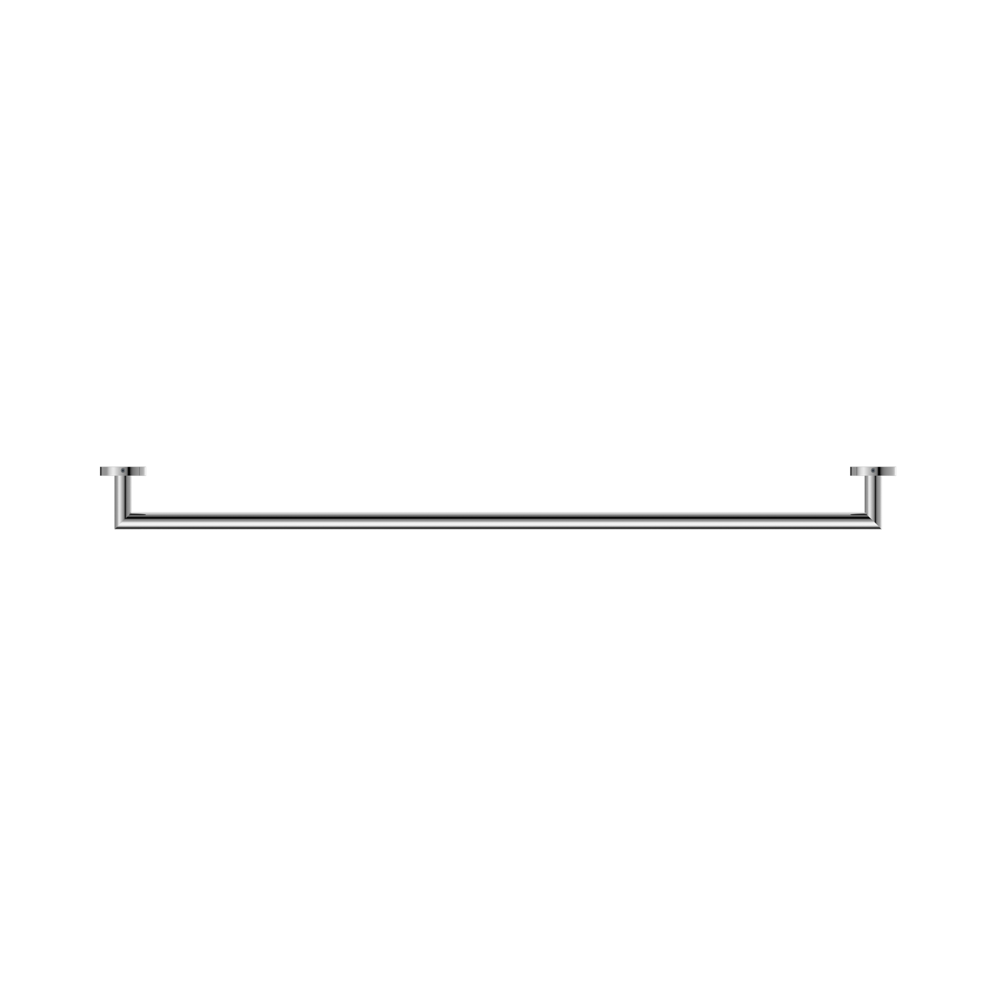 Nero Dolce Single Towel Rail 900mm, Chrome