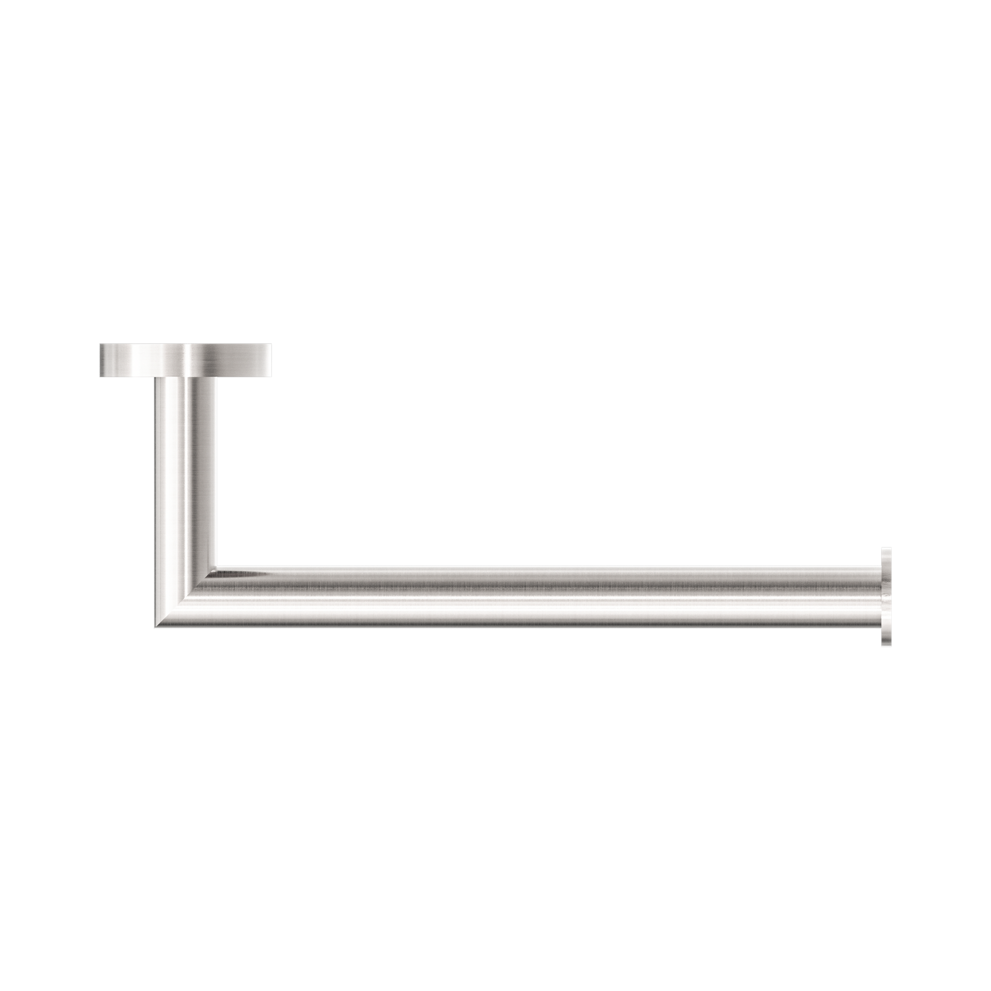 Nero Dolce Hand Towel Rail, Brushed Nickel