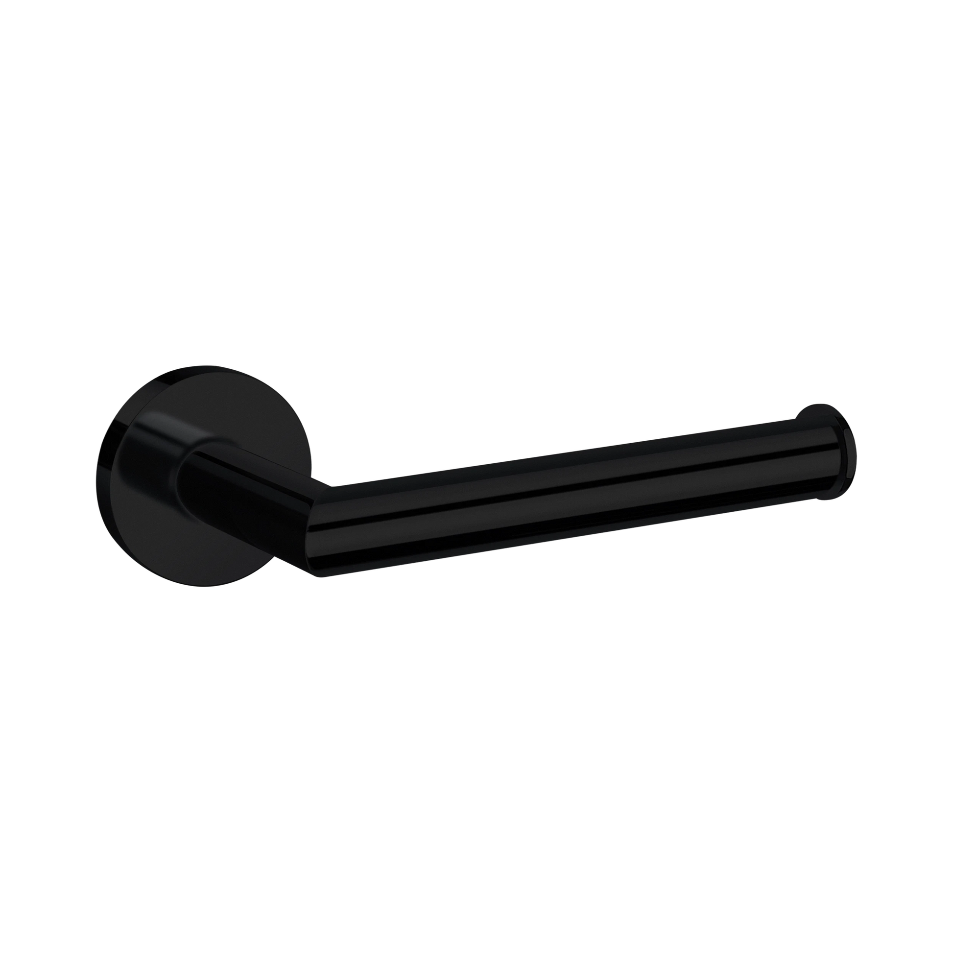 Nero Dolce Toilet Roll Holder, Matte Black