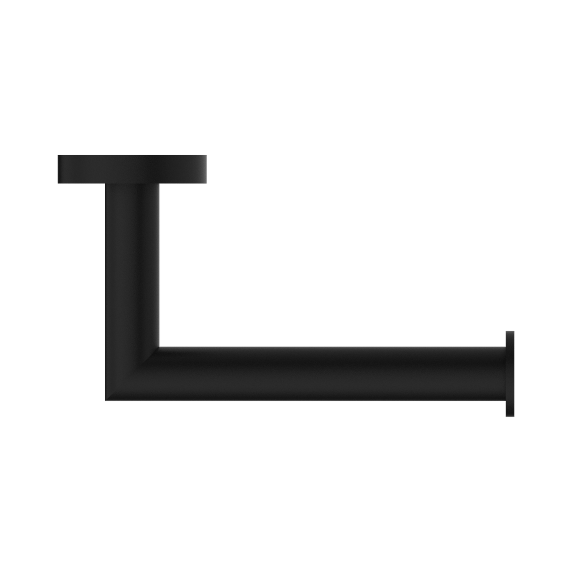 Nero Dolce Toilet Roll Holder, Matte Black