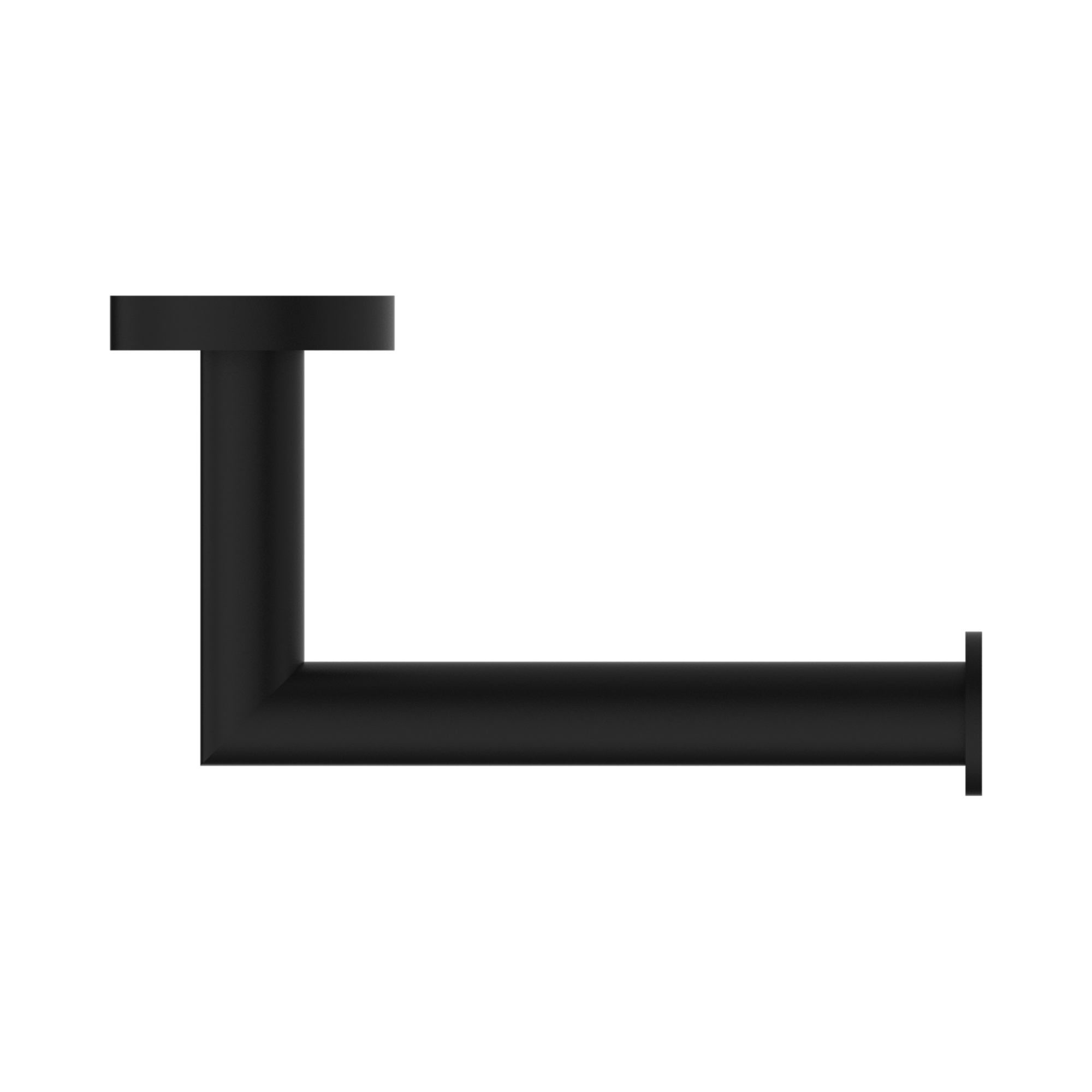 Nero Dolce Toilet Roll Holder, Matte Black