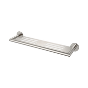Nero Dolce Metal Shower Shelf, Brushed Nickel