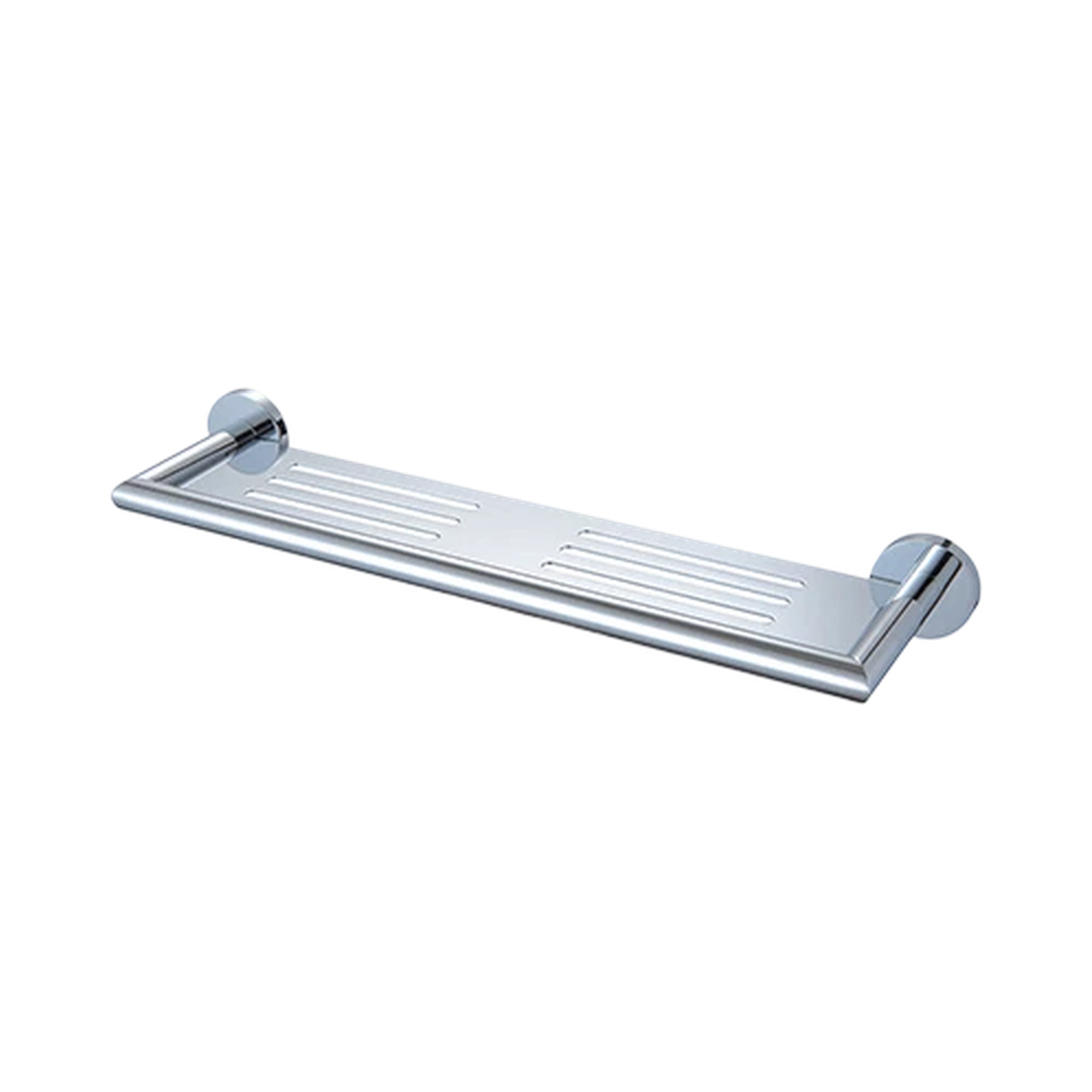 Nero Dolce Metal Shower Shelf, Chrome