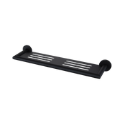 Nero Dolce Metal Shower Shelf, Matte Black