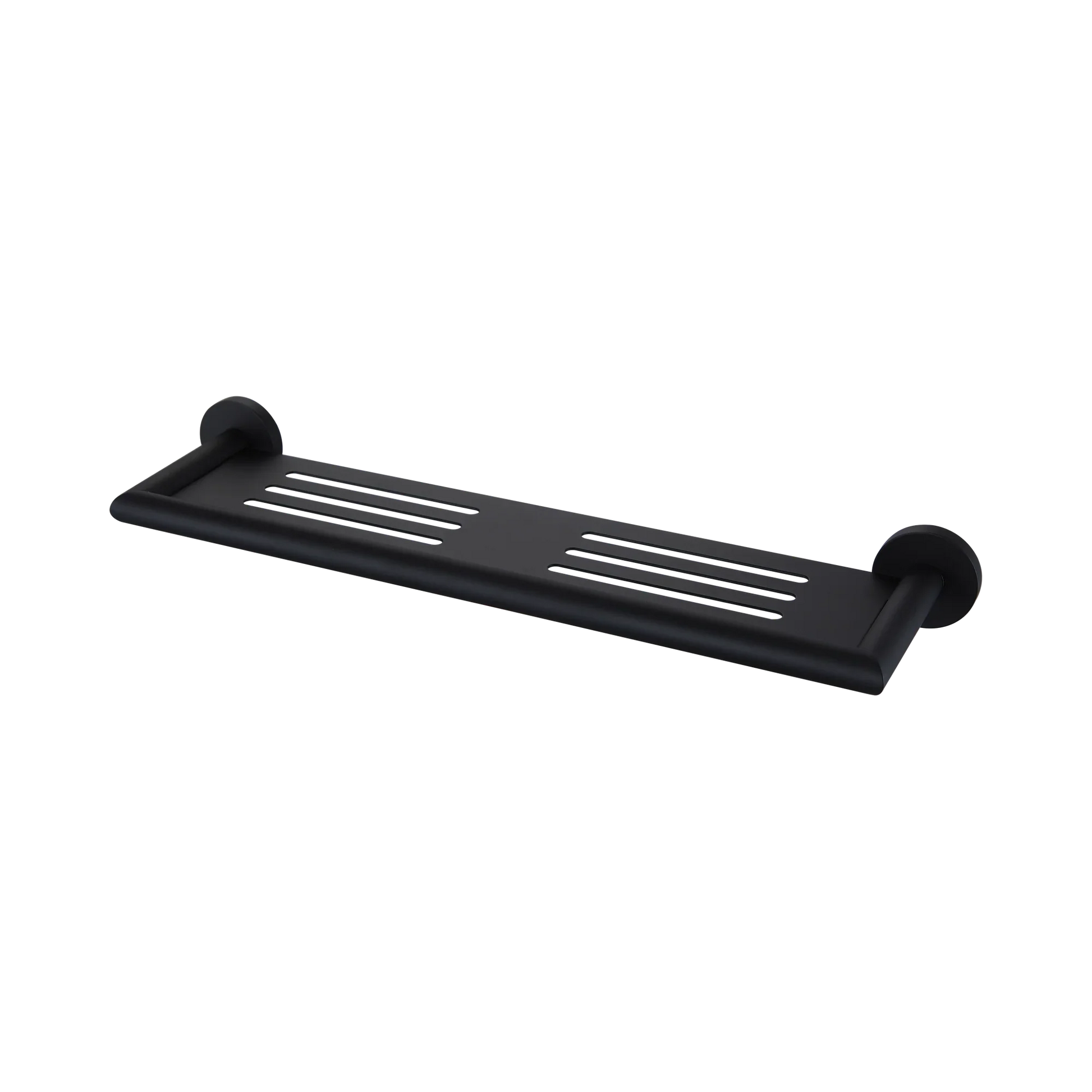 Nero Dolce Metal Shower Shelf, Matte Black
