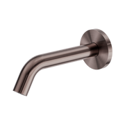 Nero Mecca Wall-Mounted Sensor Tap with 80mm Wall Plate, Brushed Bronze